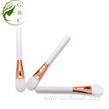 Private Label White Cosmetic Face Mask Brush Applicator